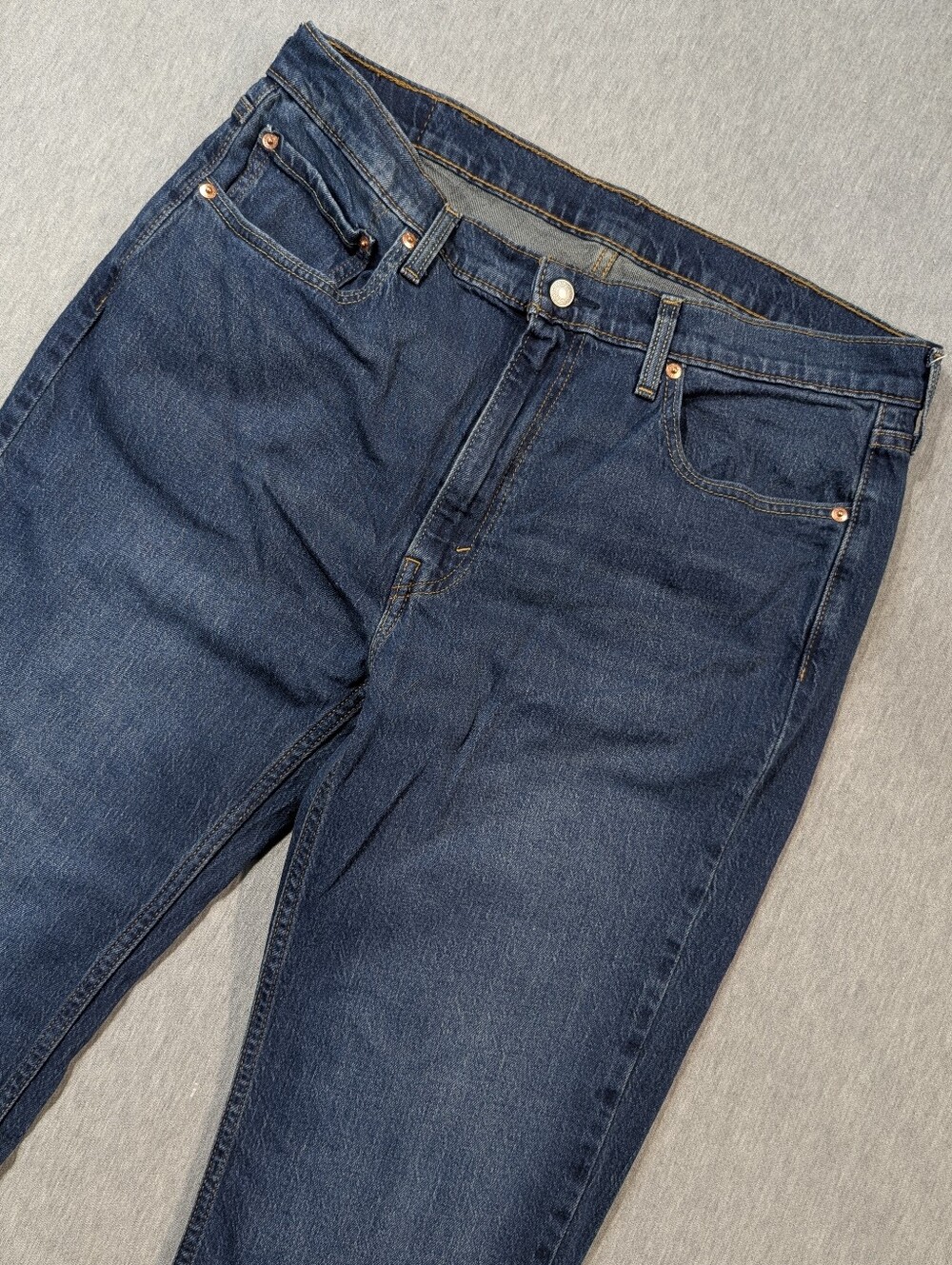 Levi's 514 Straight Fit Jeans Men's 38 X 30 Blue